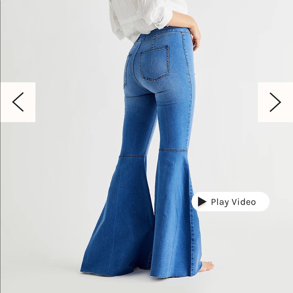Free People Pull On Flare jeans